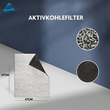 Filtro ai carboni attivi tappetino filtrante ritagliabile cappa 57*47 cm filtro grasso