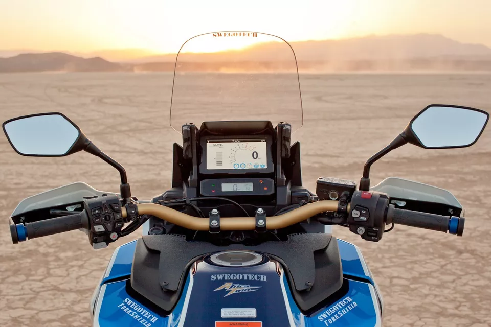 Original SWEGOTECH Forkshield 2020- Honda CRF1100 Africa Twin Adventure Sports - Image 2 of 4