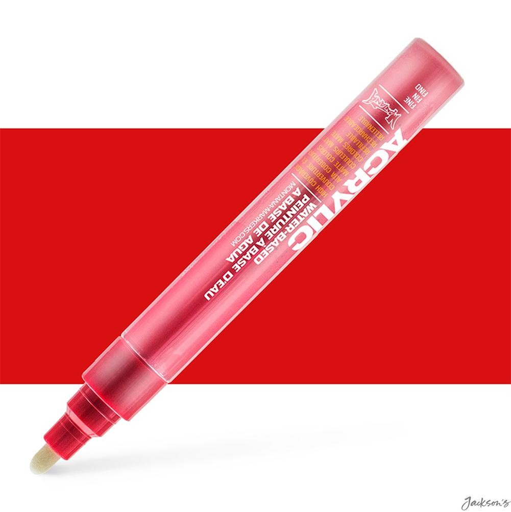 Montana Acrylic Marker Water Based 2mm Fine Tip Paint Pen Blood Red