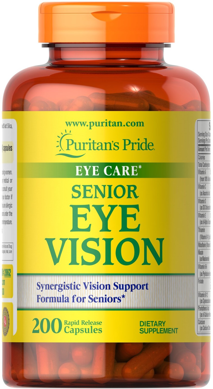 Puritan's Pride Senior Eye Vision - 200 Capsules