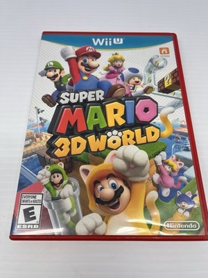 Super Mario 3D World (Nintendo Wii U, 2013) CIB Complete W/ Manual, Tested