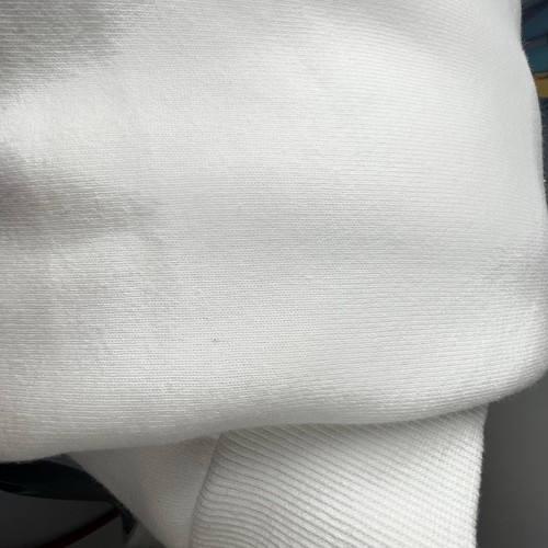 NWT Lg Pickleball Social Club White Crop Pullover Sweatshirt Sweater READ - Picture 8 of 10