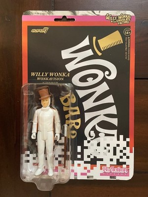 Willy Wonka & The Chocolate Factory Wonkavision Super7 Reaction action Figure