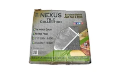 Achim Nexus Peel & Stick Vinyl Floor Tiles 12x12 20 Sq Ft 20 Tiles FTVGM30320