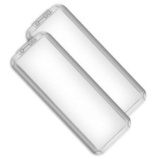 RV LED Interior Light 1500 Lumen 16.5" x 6.3", Thin 12 Volt 2-Pack silver 