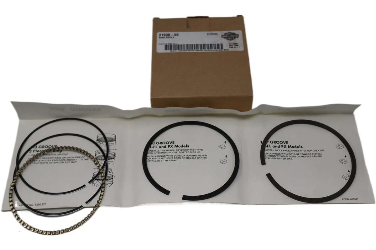 Harley-Davidson Motorcycle Pistons, Rings & Piston Kits for Harley