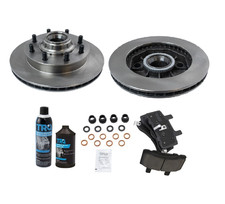 Front Wheel Brake Pad & Rotor Replacement Kit fits 99-07 Chevy Tahoe GMC Yukon