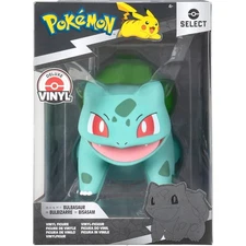 Pokémon Bulbasaur Select Vinyl Figure – 8" Collectible by Jazwares