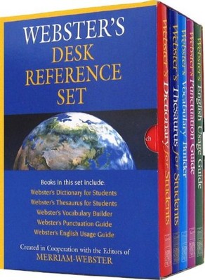 Websters Desk Reference Set - VERY GOOD