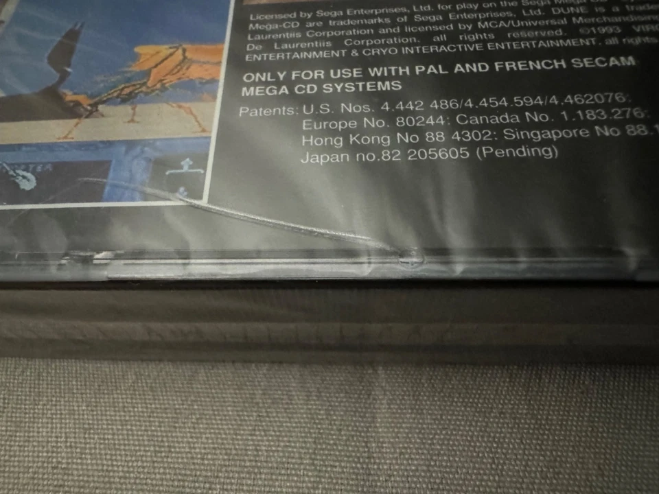 Dune - Mega-CD - PAL - NEW FACTORY SEALED SEE THIRD PICTURE - Image 3 of 3