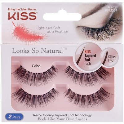 Premium Falsche Wimpern Kiss Poise x2 - Eleganz & Komfort