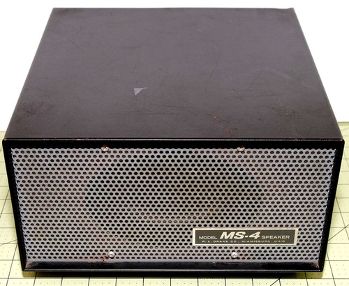 DRAKE MS-4 SPEAKER for R4 R-4A R-4B R-4C TR-4 TR-4C TR-4CW - WORKS