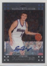 2007-08 Topps Chrome Rookie Auto 82/149 Spencer Hawes #118 Auto 0d0q