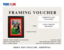11X14 PHOTO FRAMING SERVICE VOUCHER