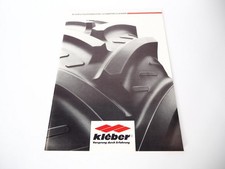 Original Prospekt Kléber Ackerschlepperreifen Gesamtprogramm Ford MF Schlüter