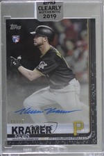 2019 Topps Clearly Authentic Auto Black 40/75 Kevin Kramer #CAA-KK Auto qy8