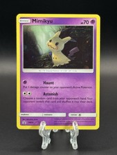 Pokémon TCG Mimikyu Black Star Promo SM29 Cosmos Holo LP on eBay