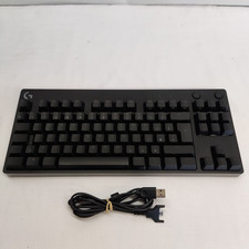 Image of LOGITECH G PRO YU0039 WIRED TENKEYLESS MECHANICAL GAMING KEYBOARD BLACK