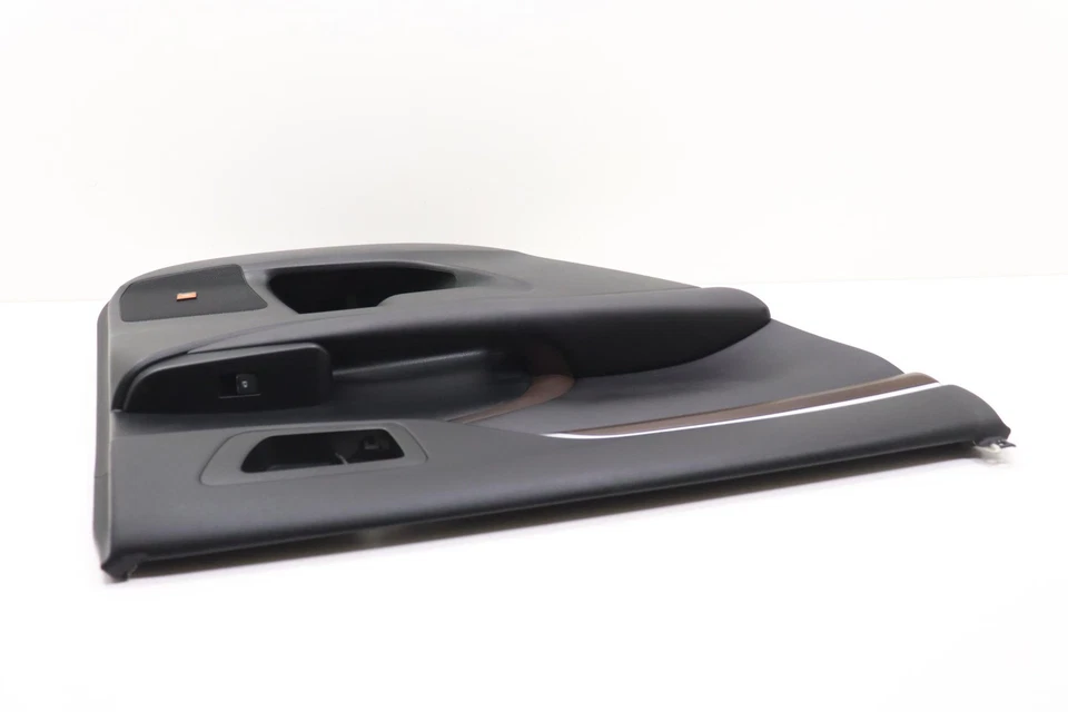 TOYOTA HIGHLANDER 2014-2016 PUERTA TRASERA IZQUIERDA MOLDURA PANEL OEM NEGRO_LA20 Foto 4 de 4