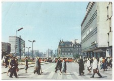 Katowice Poland, Vintage PC, Rynek Market Square, 1967