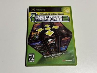 Midway Arcade Treasures 2 (Microsoft Xbox, 2004)(Working)