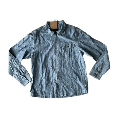 The North Face Chemise Homme Bleu L Chemise Longue Chemise Courte - Photo 1/4