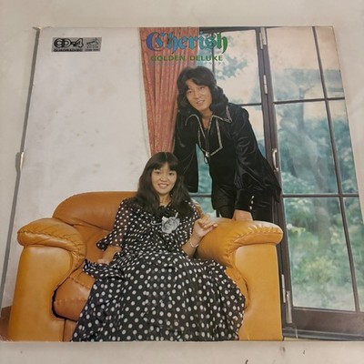 Japanese  Vinyl Folk  Pops Duo Cherish  CD4B-5081   CD-4  Golden Deluxe  Disc