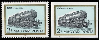 Hungary MiNo. 2422 A B MNH Railway