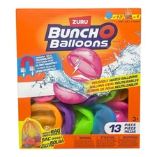 Zuru Bunch O Balloons Reusable Water Balloons – 13 Pack + Mesh Bag Ages 3+