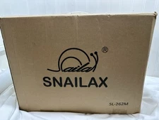 Snailax Memory Foam Vibration Back Massager with Heat