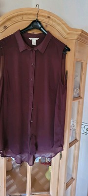 Damenbluse Sommerbluse Gr.44 H.u.M