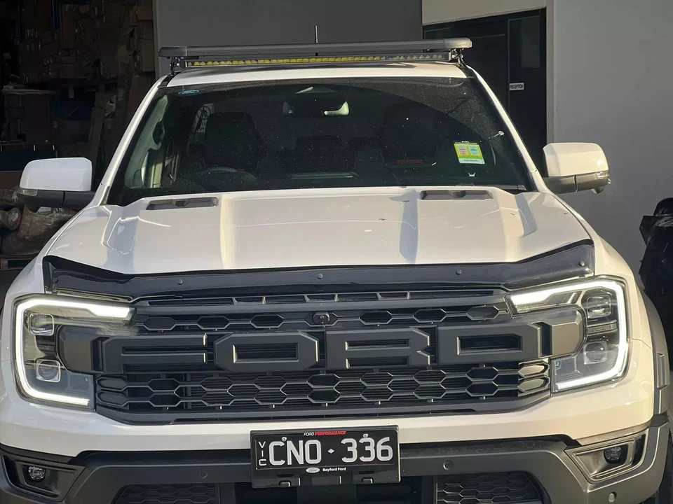 Ford Ranger Raptor Grill for Wildtrak XLT Sport Platinum 2022 + Next Gen Matte - image 2 of 4