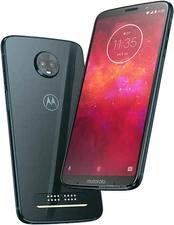 Motorola Moto Z3 Play XT1929 (Verizon & Unlocked) 32GB Deep Indigo LCD Burn**