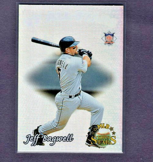 1997 TOPPS STARS 97 ALL-STARS SILVER FOIL #AS 4 JEFF BAGWELL ASTROS SP 1:72 ODDS