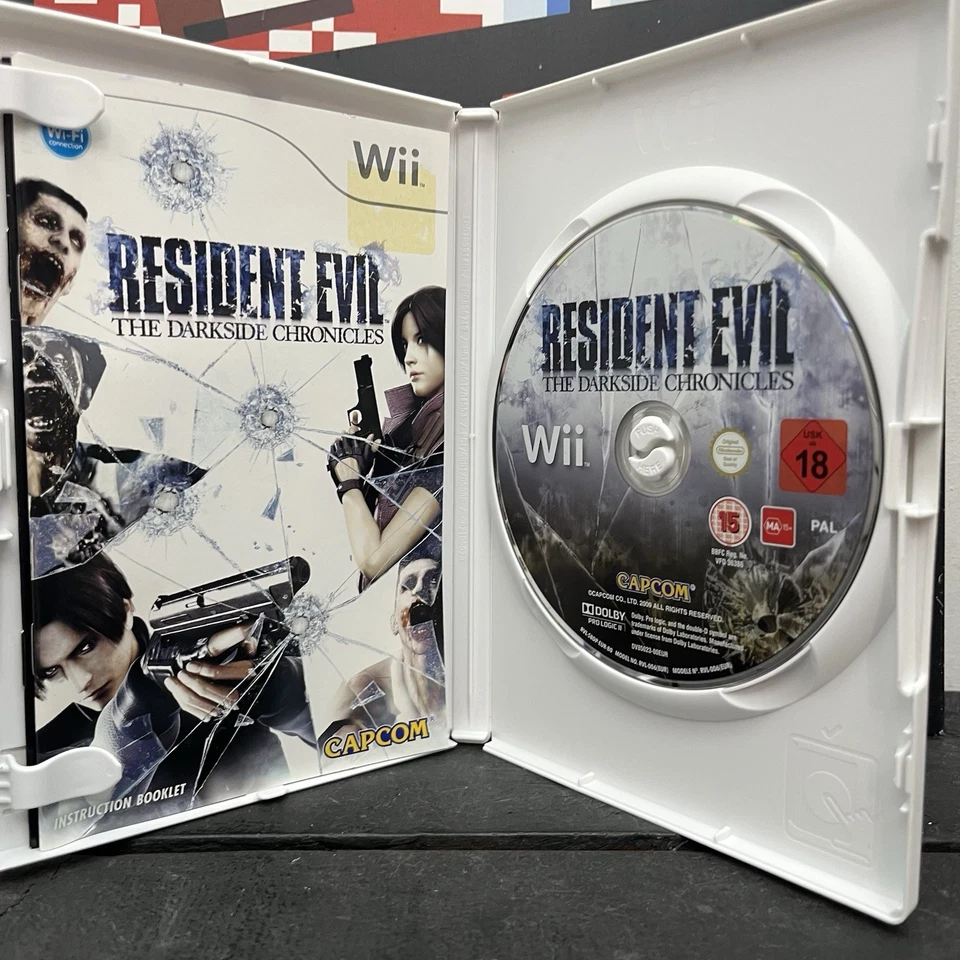 Resident Evil The Darkside Chronicles W.Manual Nintendo Wii TESTED FREE POSTAGE - Image 4 of 4