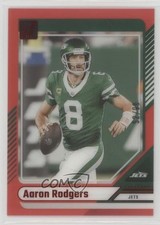 2024 Panini Clearly Donruss Red 52/99 Aaron Rodgers #40 1oa8