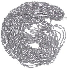 Czech 11/0 Preciosa Color 01700M 1 hank Rocaille Glass Seed Beads