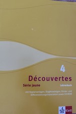Découvertes 4 – Série jaune – Lehrerbuch – inkl. CD-ROM – sehr guter Zustand