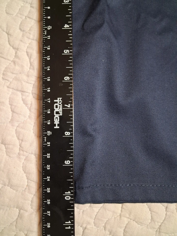 Lote 3 Pantalones Cortos Uniforme Azul Delgado Nautica Niños Jóvenes Talla 14 Preppy Iglesia Escuela Foto 2 de 4