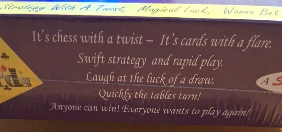New Sealed Chards The Crazy Chess & Card Game Teams Family Board Game Night 2007 - Image 4 of 4