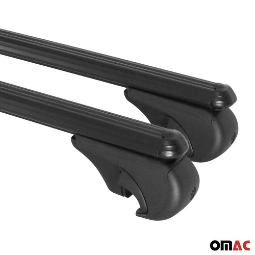 Roof Rack Cross Bars Luggage Carrier for Ford Escape 2008-2012 Black Lockable - Picture 11 of 12