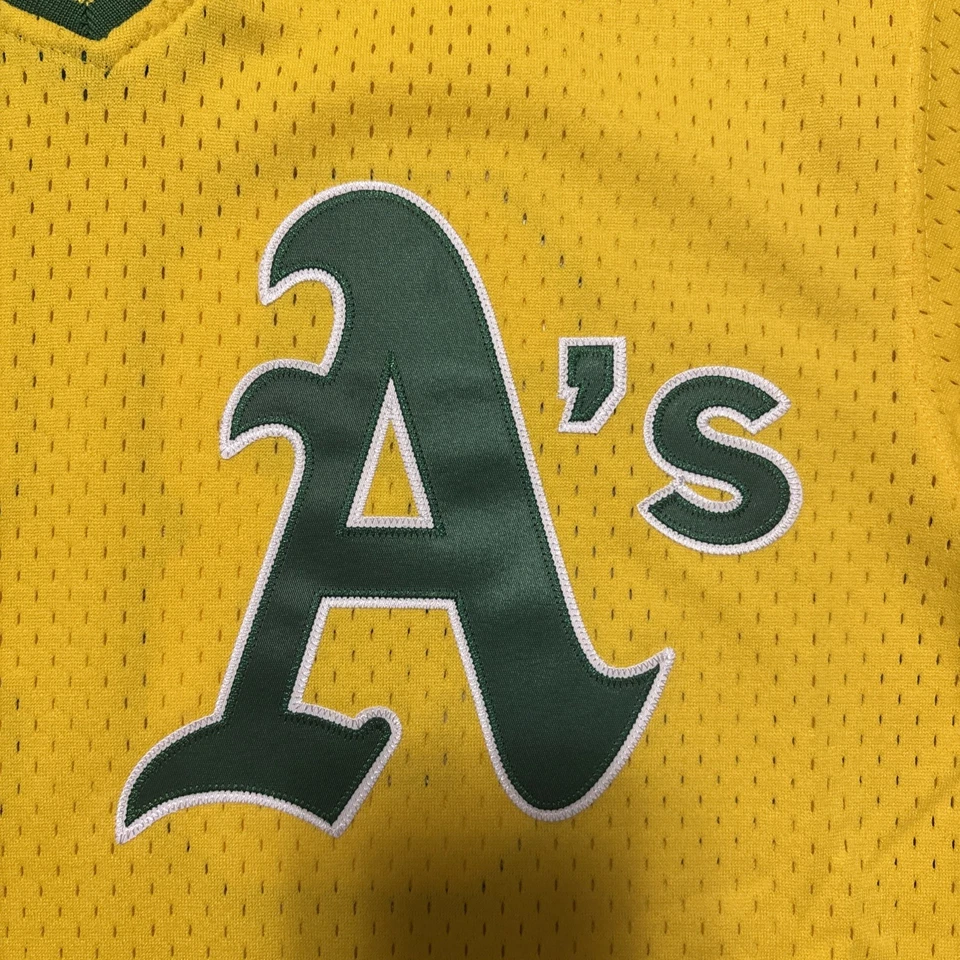 Mitchell & Ness Auténtico Cooperstown Auténtico #35 Rickey Henderson Talla Mediana Foto 4 de 4