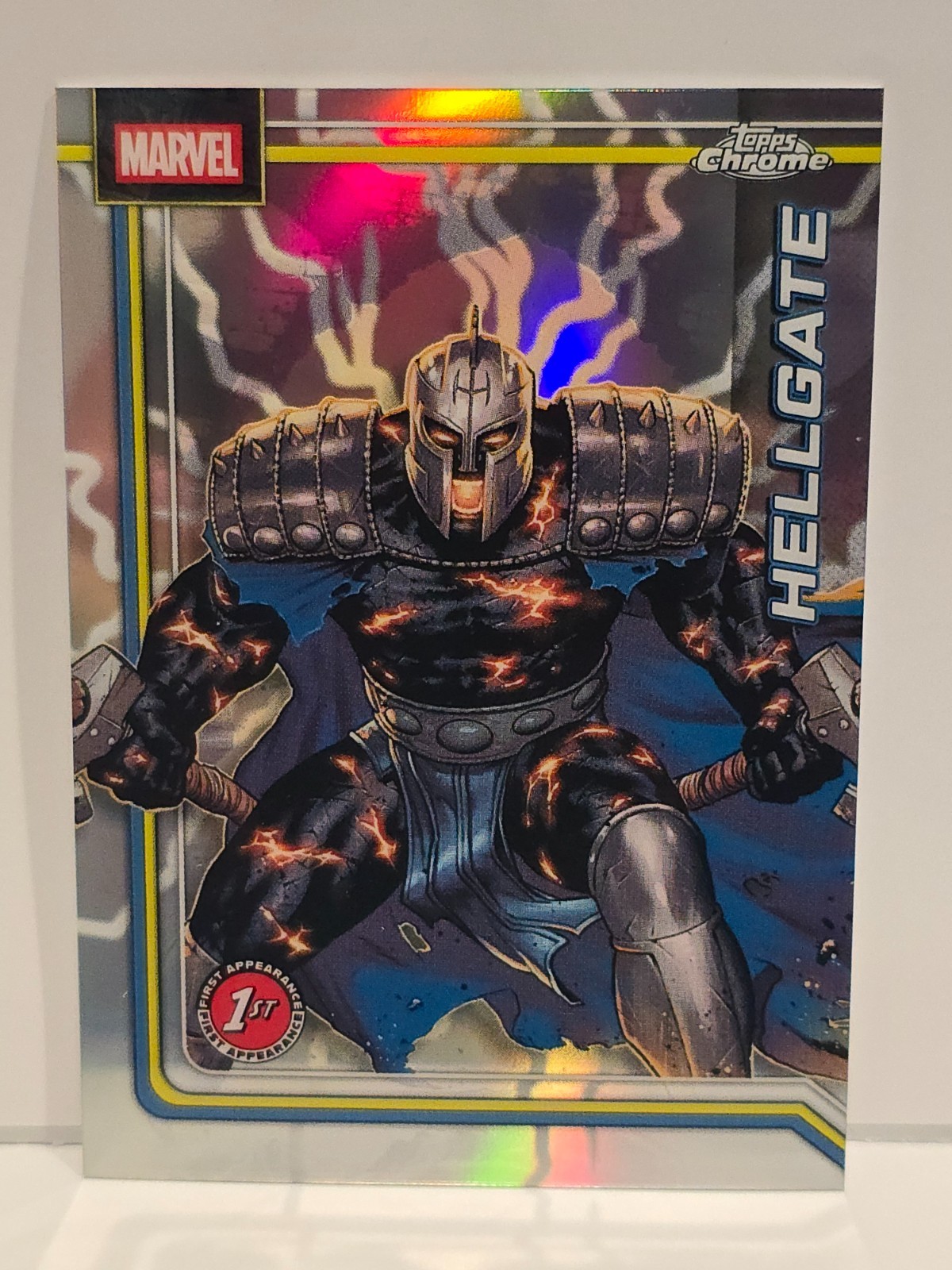 Marvel Topps Chrome 2026 Refractor #124 HELLGATE