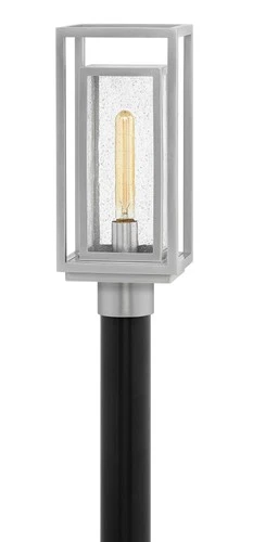 Hinkley Lighting 1001 Republic 120v 1 Light 17" Tall Coastal - Nickel - Picture 1 of 11