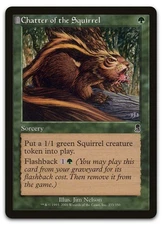 Chatter of the Squirrel #233 (NM) Odyssey ODY Magic MTG