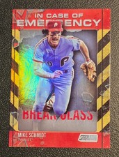 2025 Topps Stadium Club Mike Schmidt In Case Of Emergency #ICE-10 Phillies