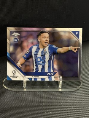 Pepe ROOKIE 2021-2022 Topps Chrome UEFA Champions League UCL UCC #52 RC FC Porto