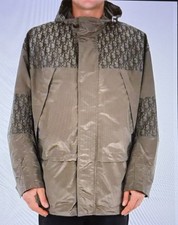 NWT Dior Oversized Oblique Hooded Parka Orig 4100 