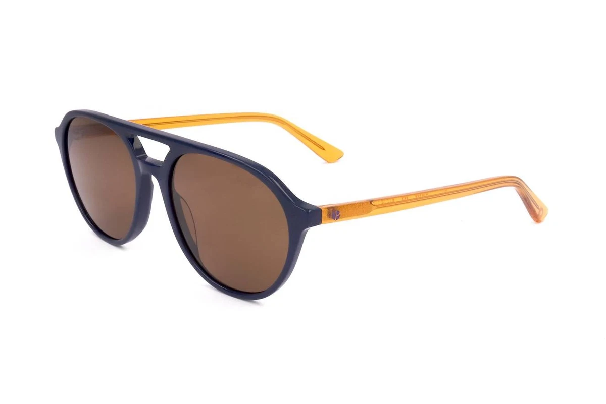 Lunettes De Soleil Pepe Jeans PJ7411 - Bleu Glacé Laiteux - 52/21/140 - Homme - Neuf Avec étiquettes