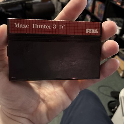 Maze Hunter 3-D 3D (Sega Master System SMS) Cart Only
